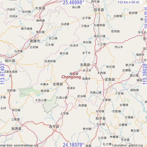 Chenglong on map