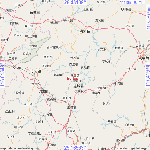 Beituan on map