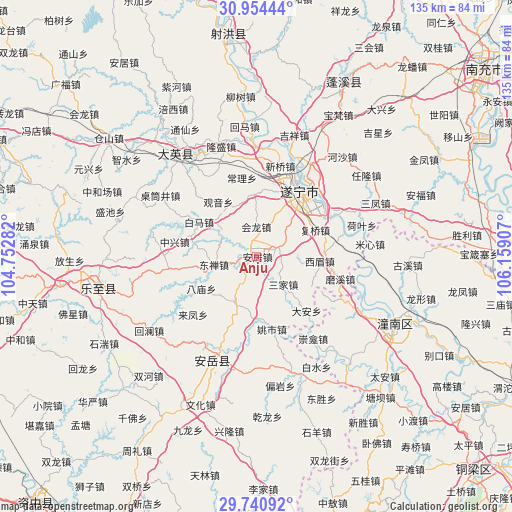 Anju on map