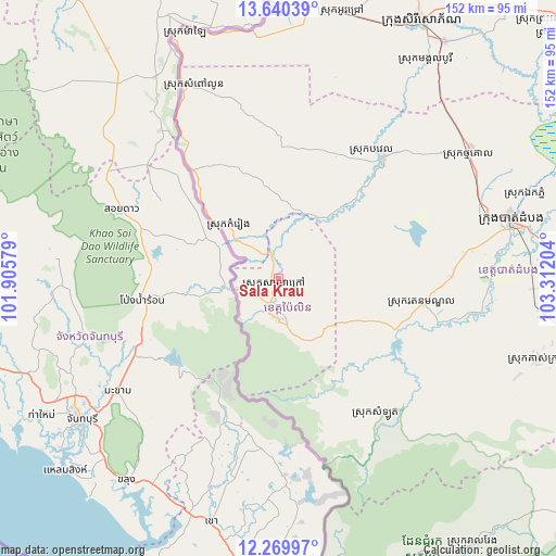 Sala Krau on map