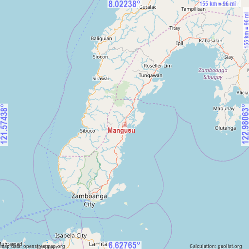 Mangusu on map