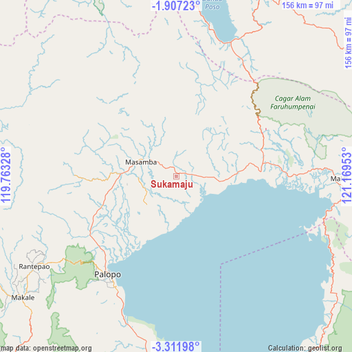 Sukamaju on map