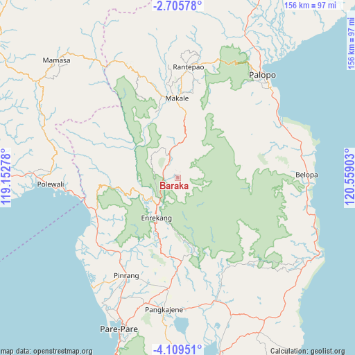 Baraka on map