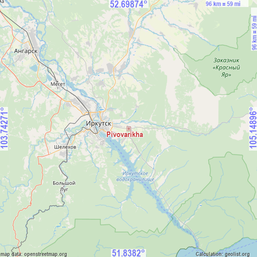 Pivovarikha on map