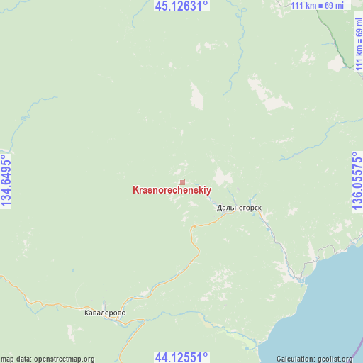 Krasnorechenskiy on map