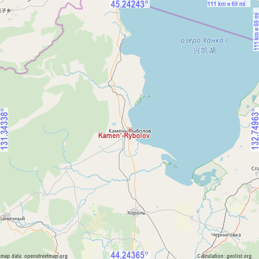 Kamen’-Rybolov on map