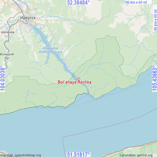 Bol’shaya Rechka on map