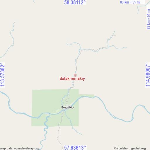 Balakhninskiy on map