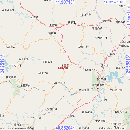 Muyuzi on map