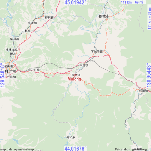 Muleng on map