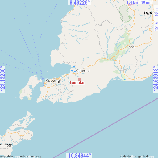 Tuatuka on map