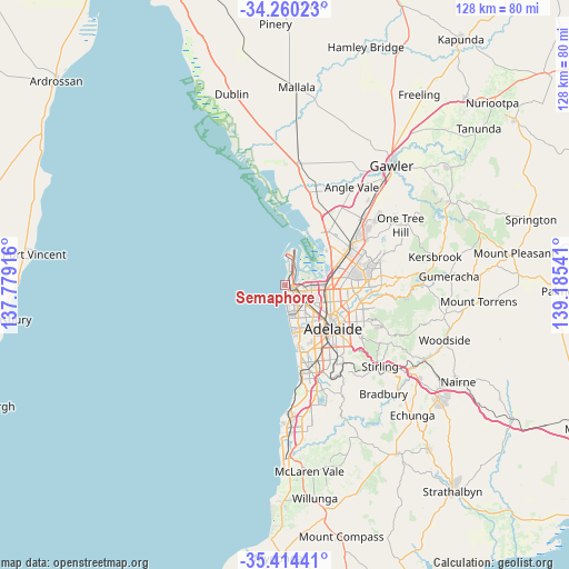 Semaphore on map