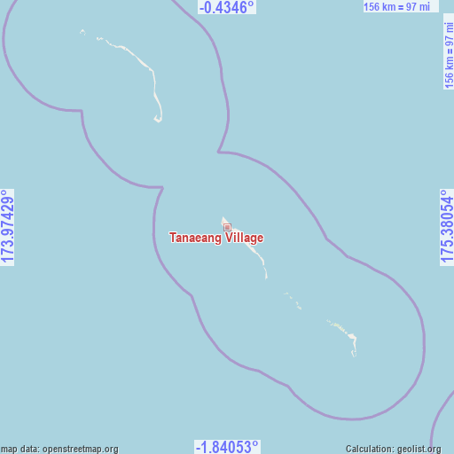 Tanaeang Village on map
