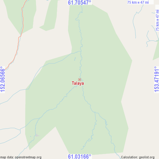 Talaya on map