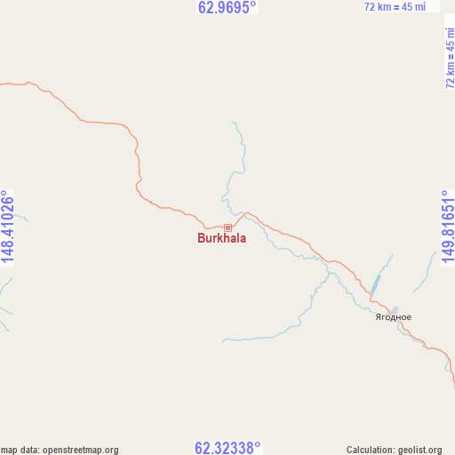 Burkhala on map