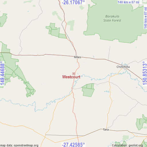 Westcourt on map