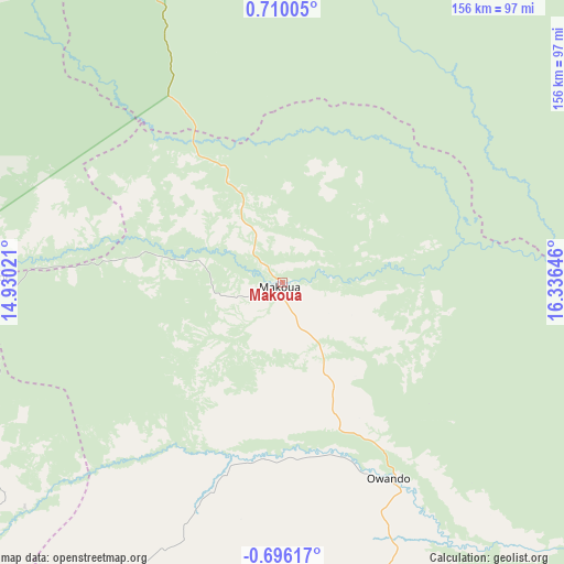Makoua on map