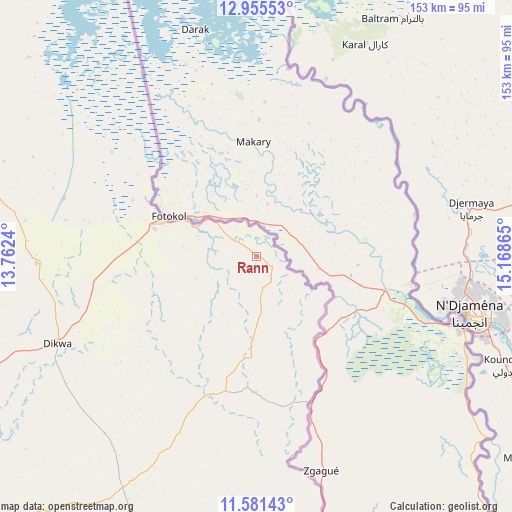 Rann on map