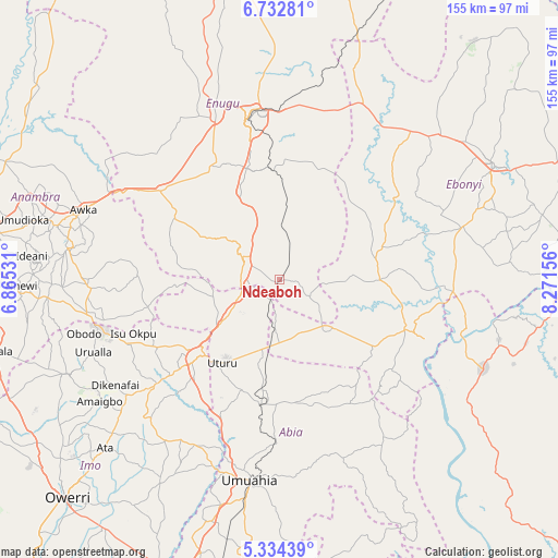 Ndeaboh on map