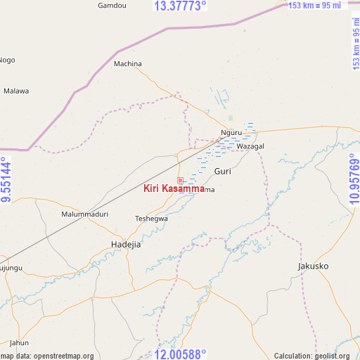 Kiri Kasamma on map