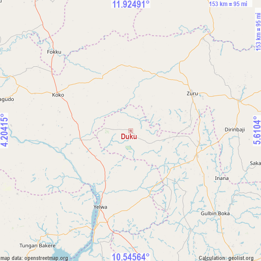 Duku on map