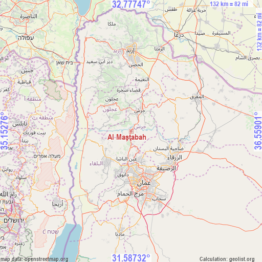 Al Maşţabah on map