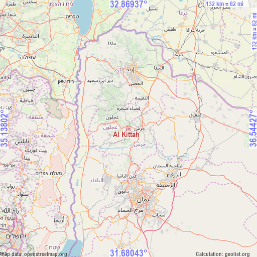 Al Kittah on map