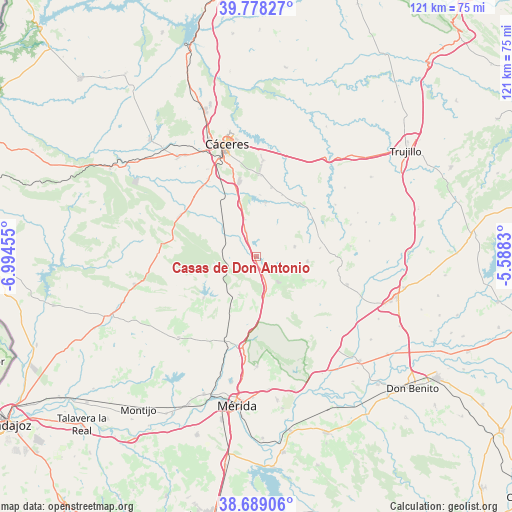 Casas de Don Antonio on map