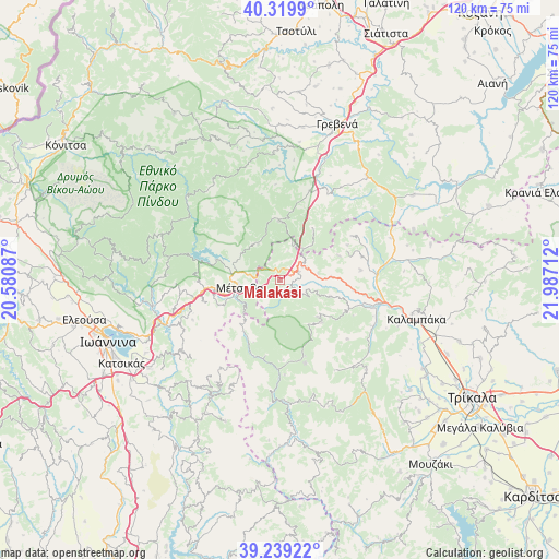 Malakási on map