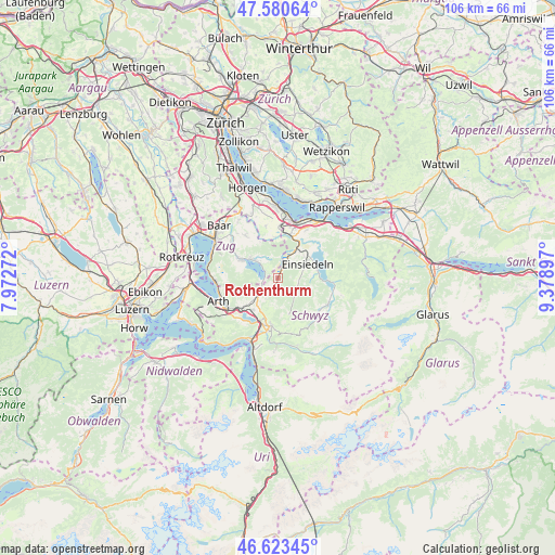 Rothenthurm on map