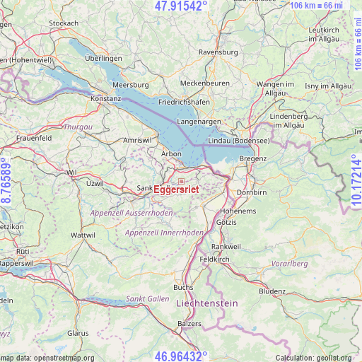 Eggersriet on map