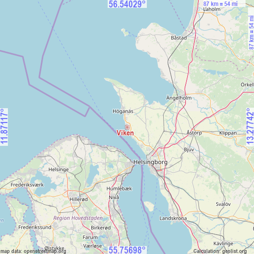 Viken on map