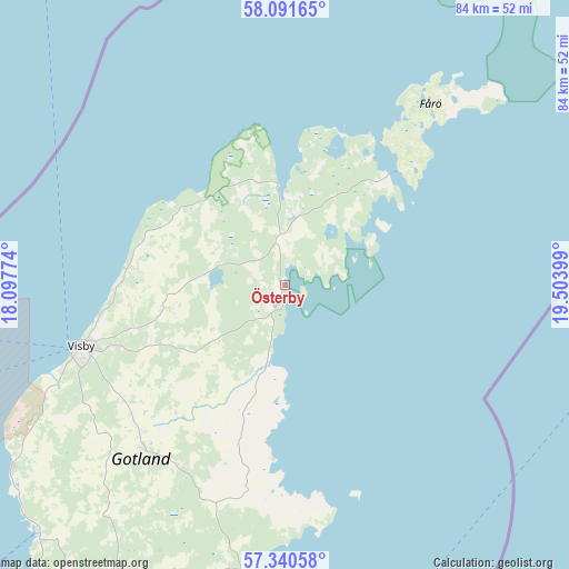 Österby on map