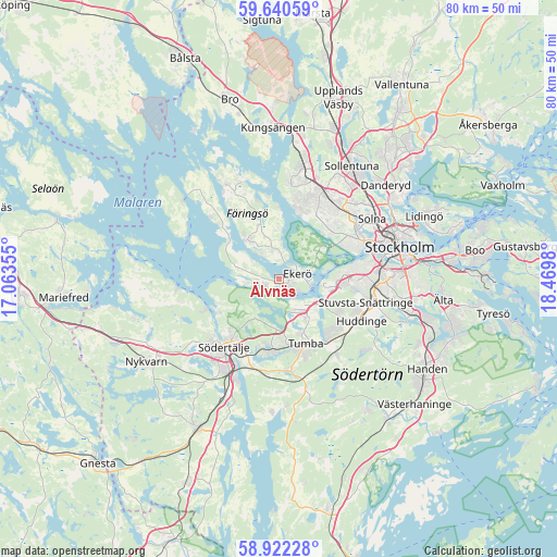 Älvnäs on map