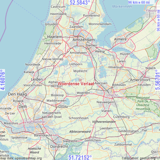 Woerdense Verlaat on map