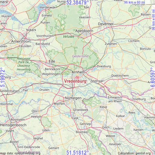 Vredenburg on map