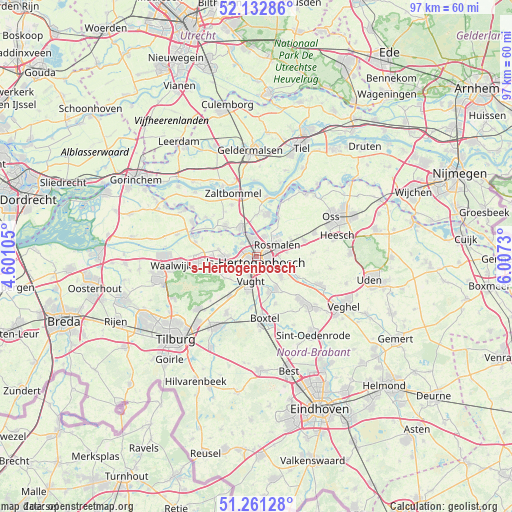 's-Hertogenbosch on map