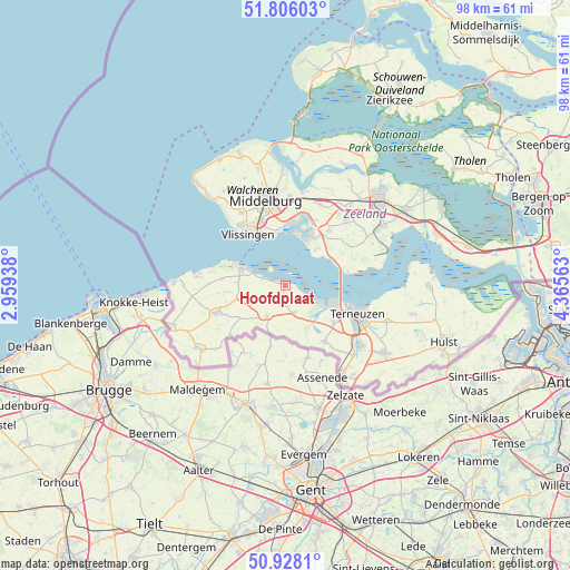 Hoofdplaat on map