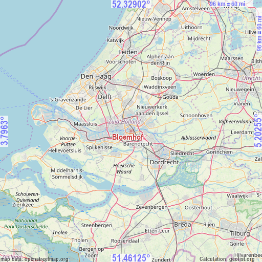 Bloemhof on map