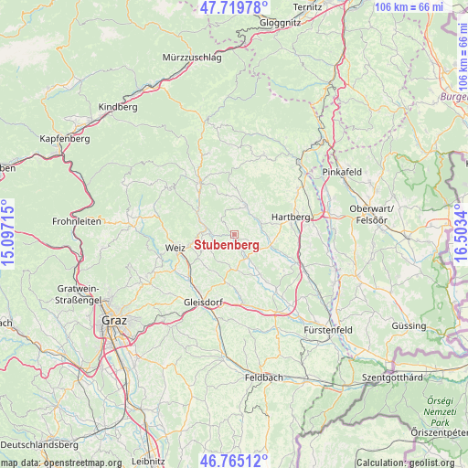 Stubenberg on map