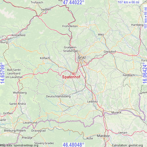 Spatenhof on map