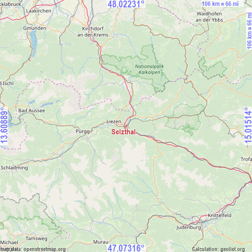 Selzthal on map