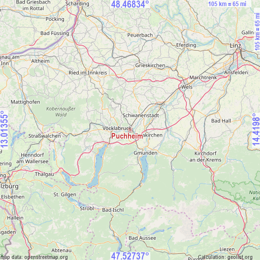 Puchheim on map