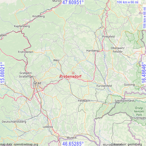 Prebensdorf on map