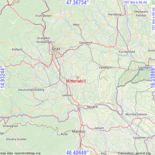 Mitterlabill on map