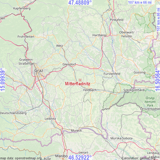 Mitterfladnitz on map
