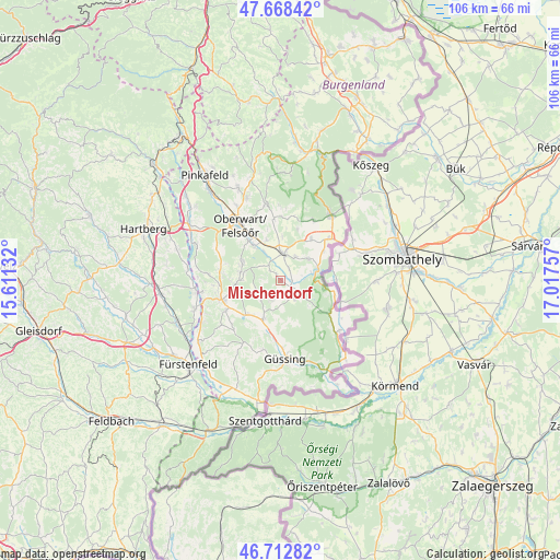 Mischendorf on map