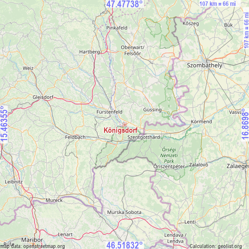 Königsdorf on map