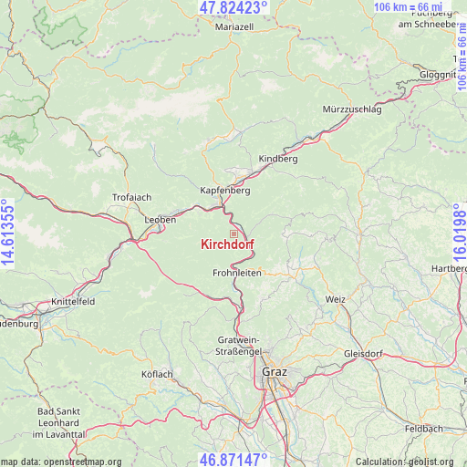 Kirchdorf on map