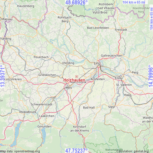 Holzhausen on map